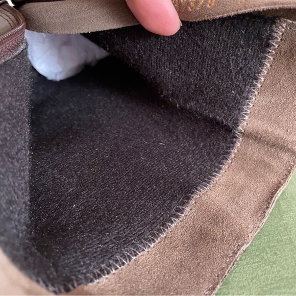 NWT LaCanadienne CAMILLA W'proof Lug Sole Boots in Stone Oiled Suede *Canada* - Picture 10 of 13